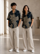 Black Dots Unisex Full Pant Co-ords - XPCRDF