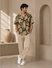 Cream Patch Unisex Full Pant Co-ords - XPCRDF