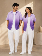 Purple Shady Unisex Full Pant Co-ords - XPCRDF