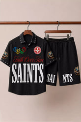 Black Saints Half Pants Cords - XPCRDH