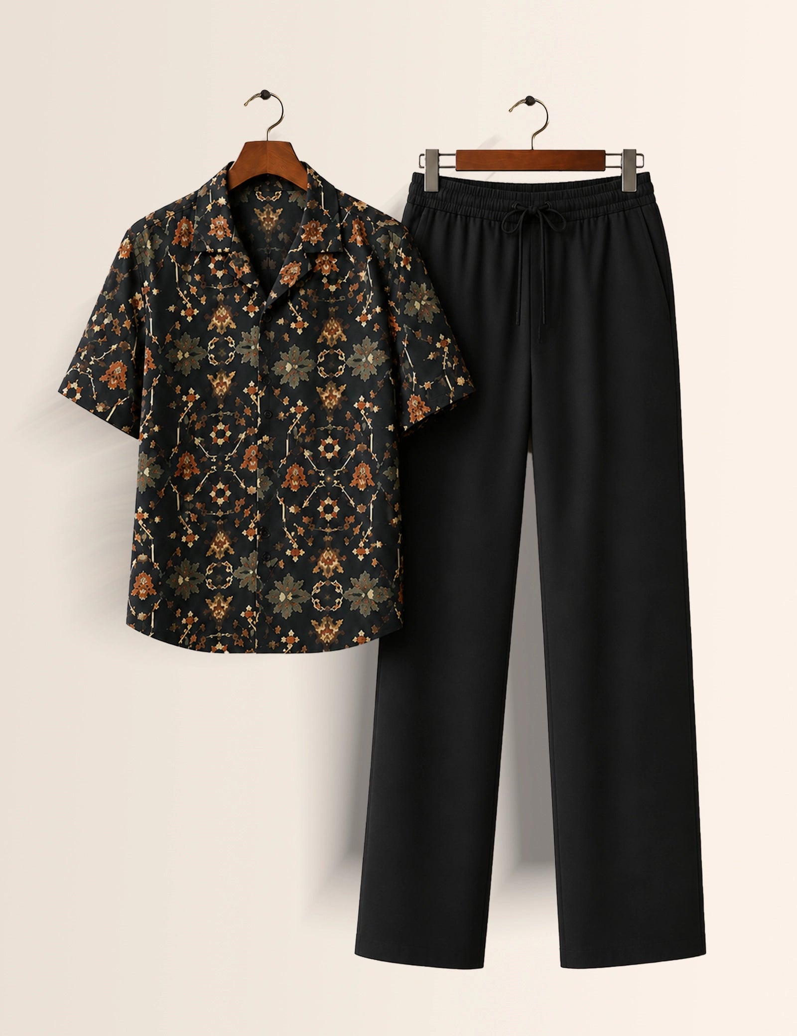 Black Illusion Unisex Full Pant Co-ords - XPCRDF