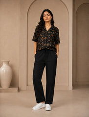 Black Illusion Unisex Full Pant Co-ords - XPCRDF