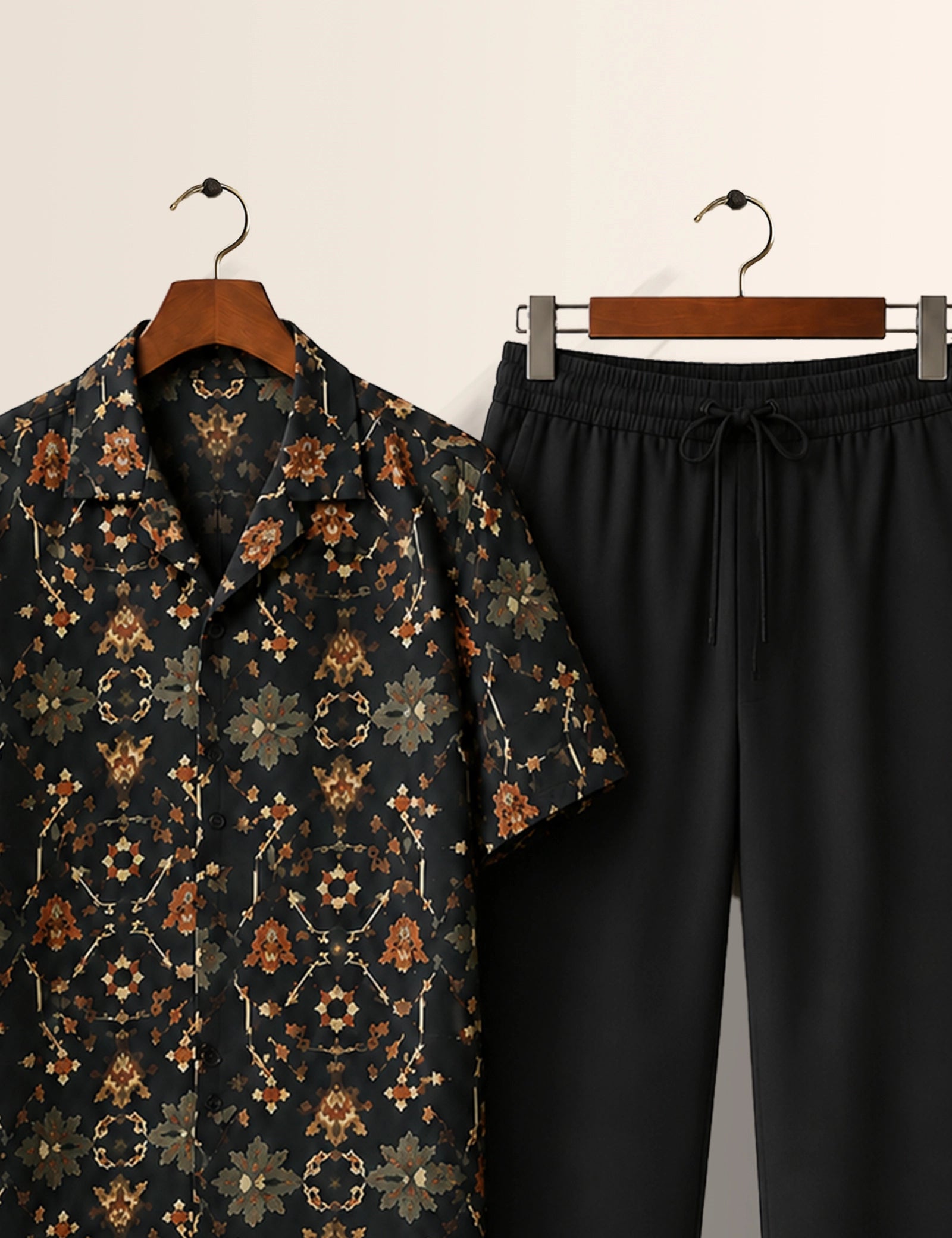 Black Illusion Unisex Full Pant Co-ords - XPCRDF