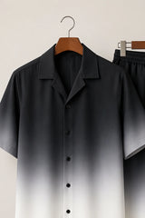 Black Shading Mens Full Pant Co-ords - XPCRDF