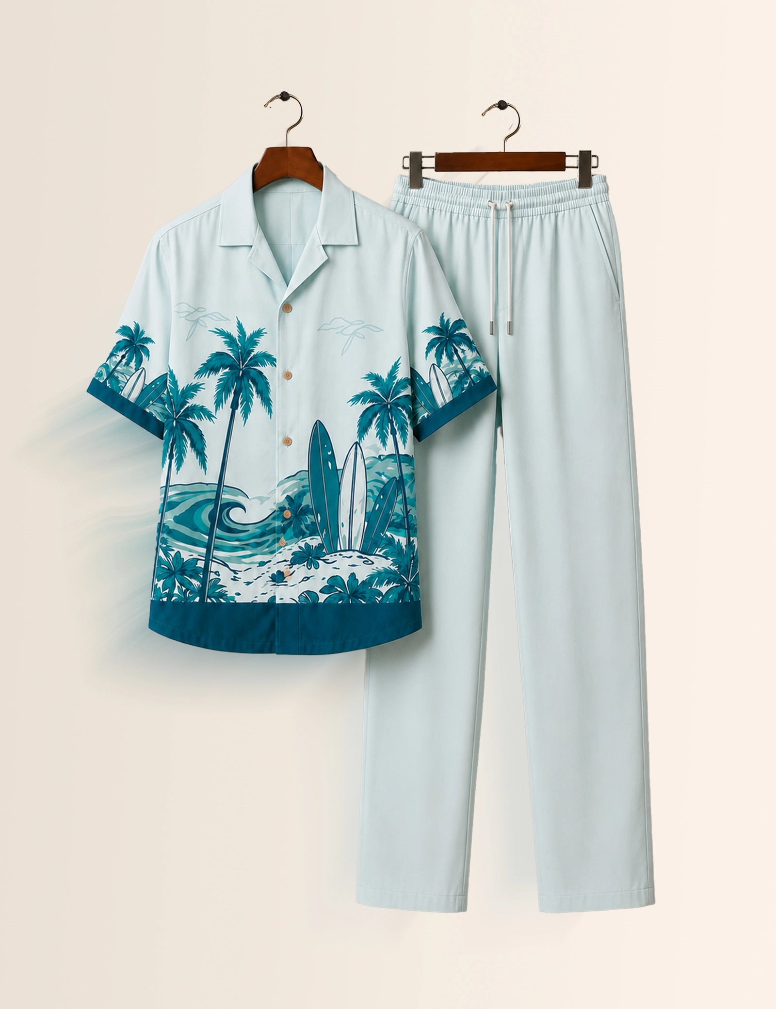 Blue Beach Unisex Full Pant Co-ords - XPCRDF