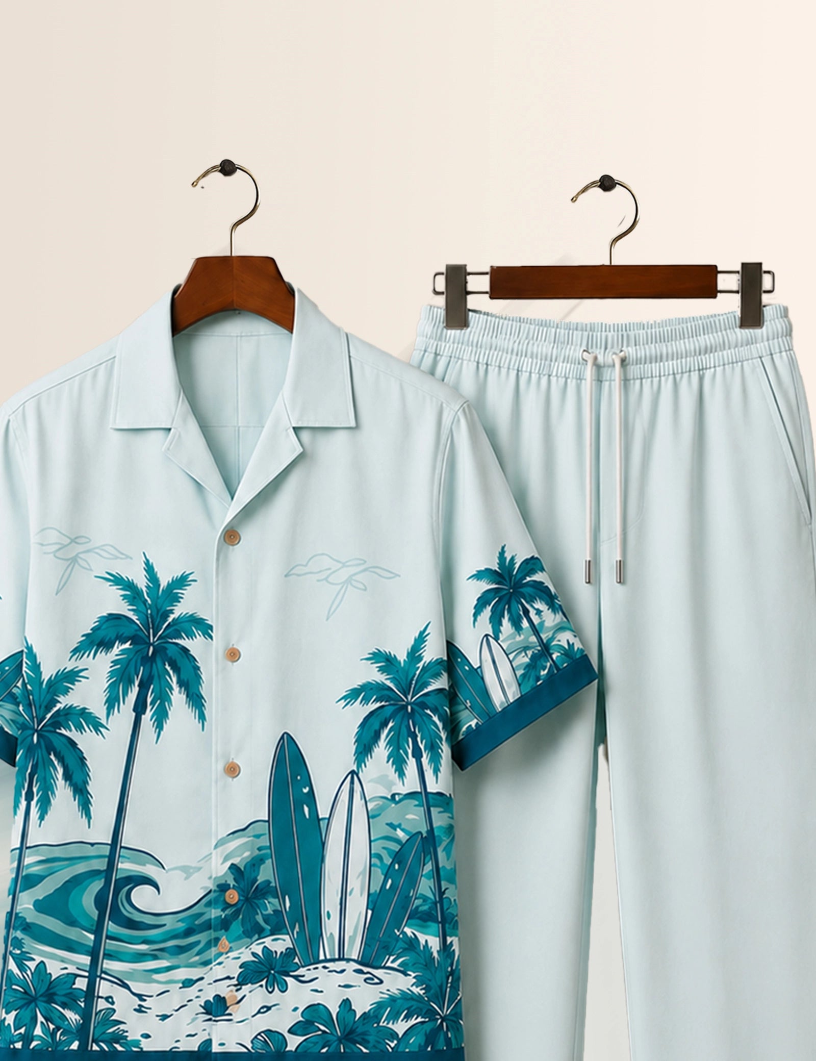 Blue Beach Unisex Full Pant Co-ords - XPCRDF