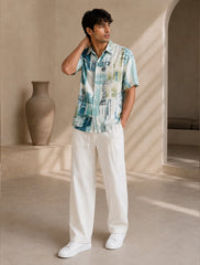 Blue Patch Unisex Full Pant Co-ords - XPCRDF