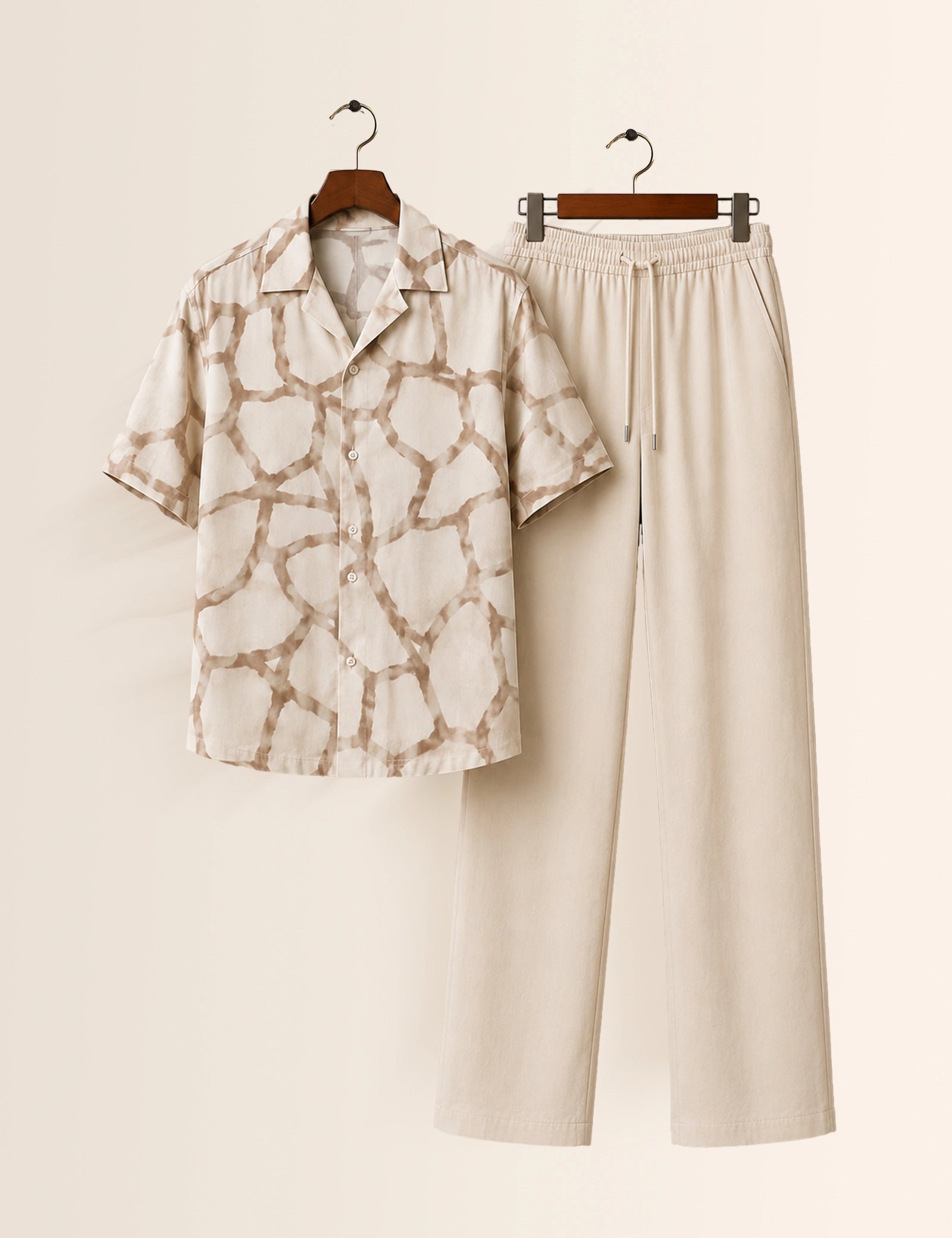 Cream Wall Unisex Full Pant Co-ords - XPCRDF