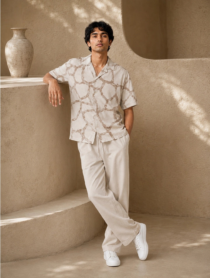 Cream Wall Unisex Full Pant Co-ords - XPCRDF