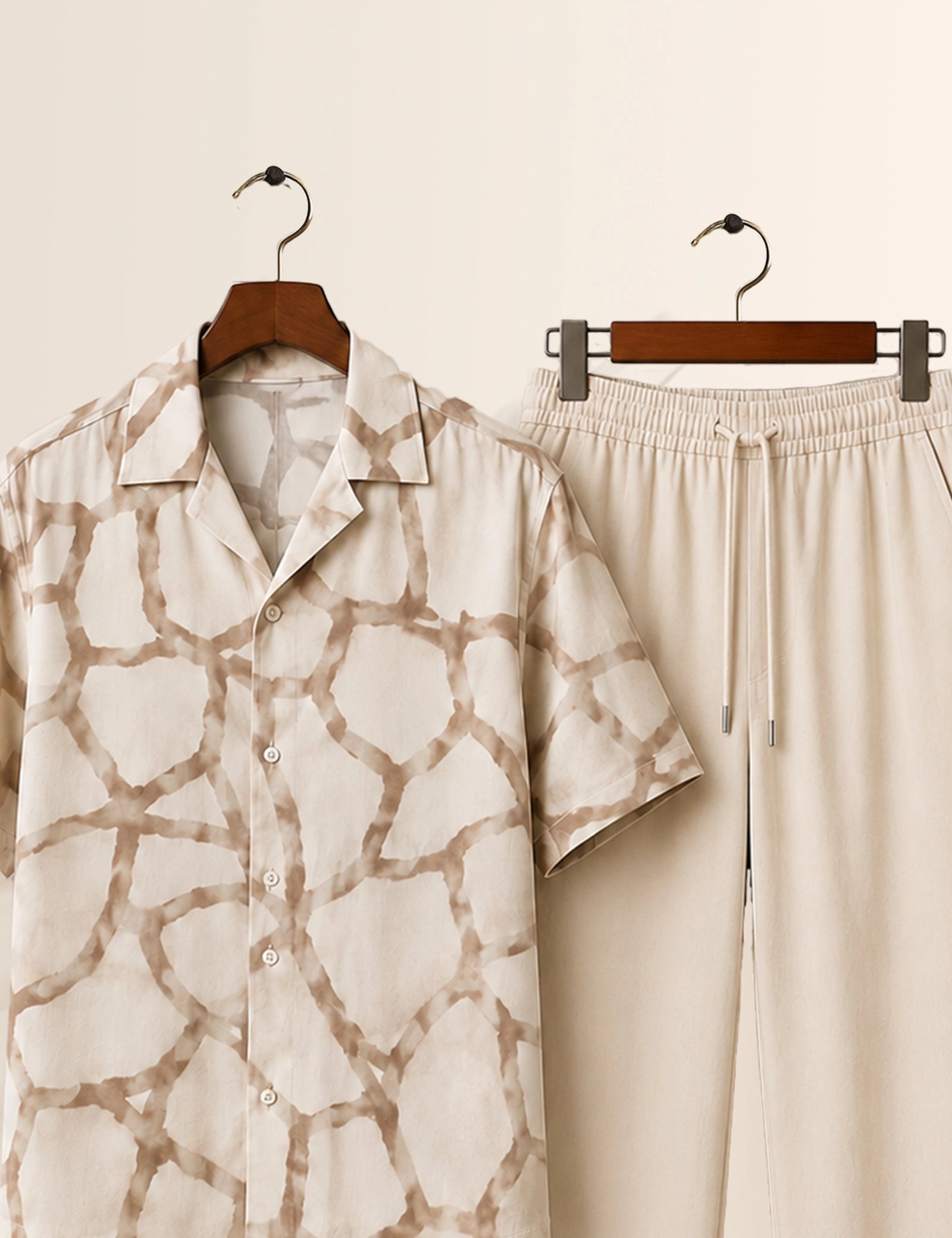 Cream Wall Unisex Full Pant Co-ords - XPCRDF