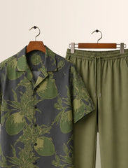Green Coconut Unisex Half Sleeve Full Pant Cords - XPCRDF