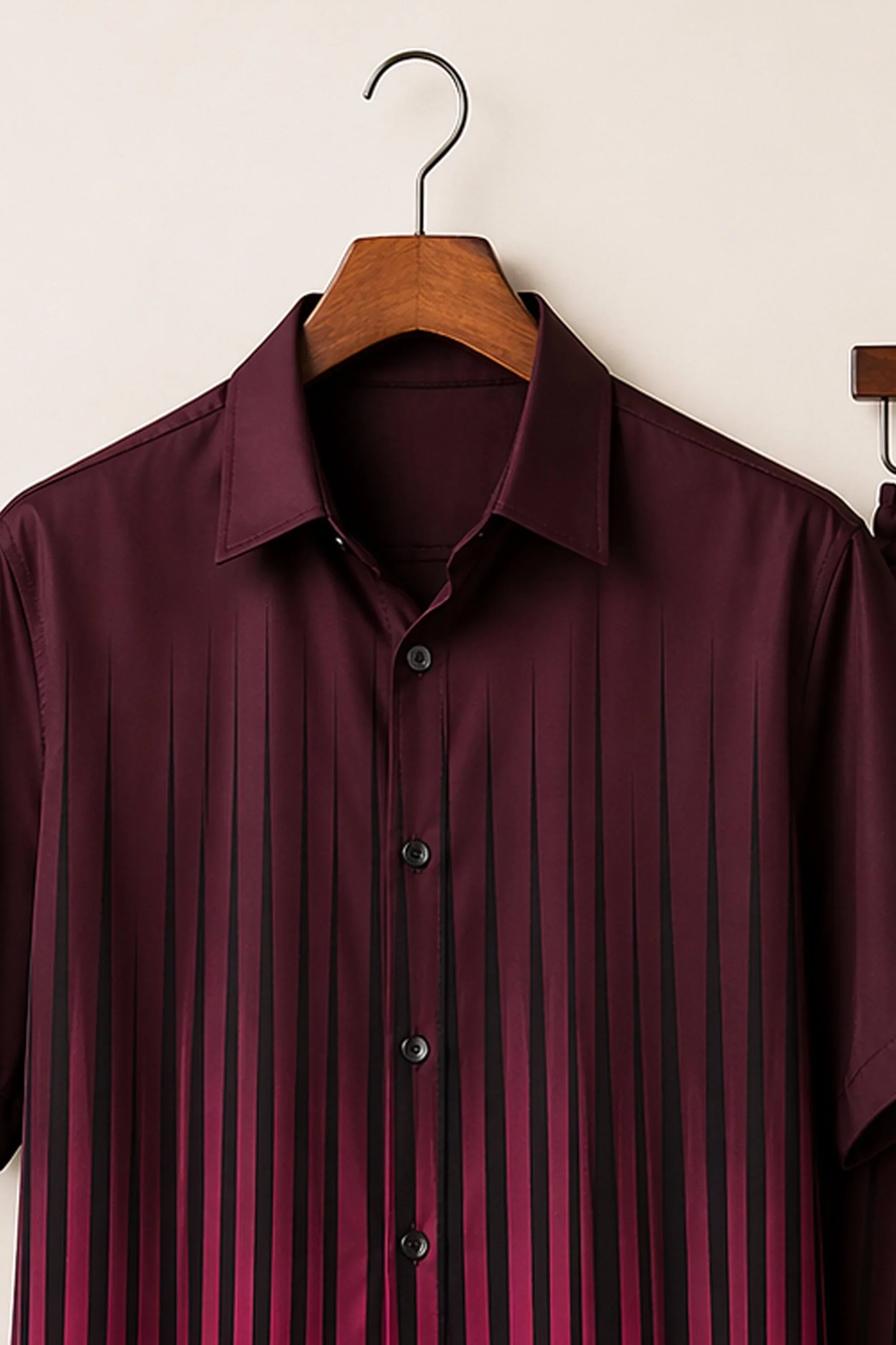 Maroon Lining Mens Full Pant Co-ords - XPCRDF