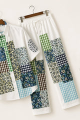 White Pixels Mens Full Pant Co-ords - XPCRDF