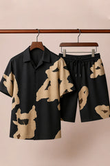 Black Brown Half Pants Cords - XPCRDH