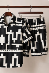 Black Pacman Half Pants Cords - XPCRDH