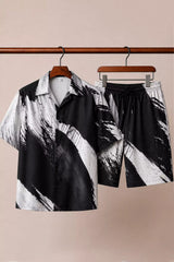 Black Pactches Half Pants Cords - XPCRDH