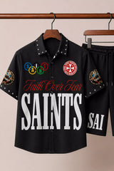 Black Saints Half Pants Cords - XPCRDH