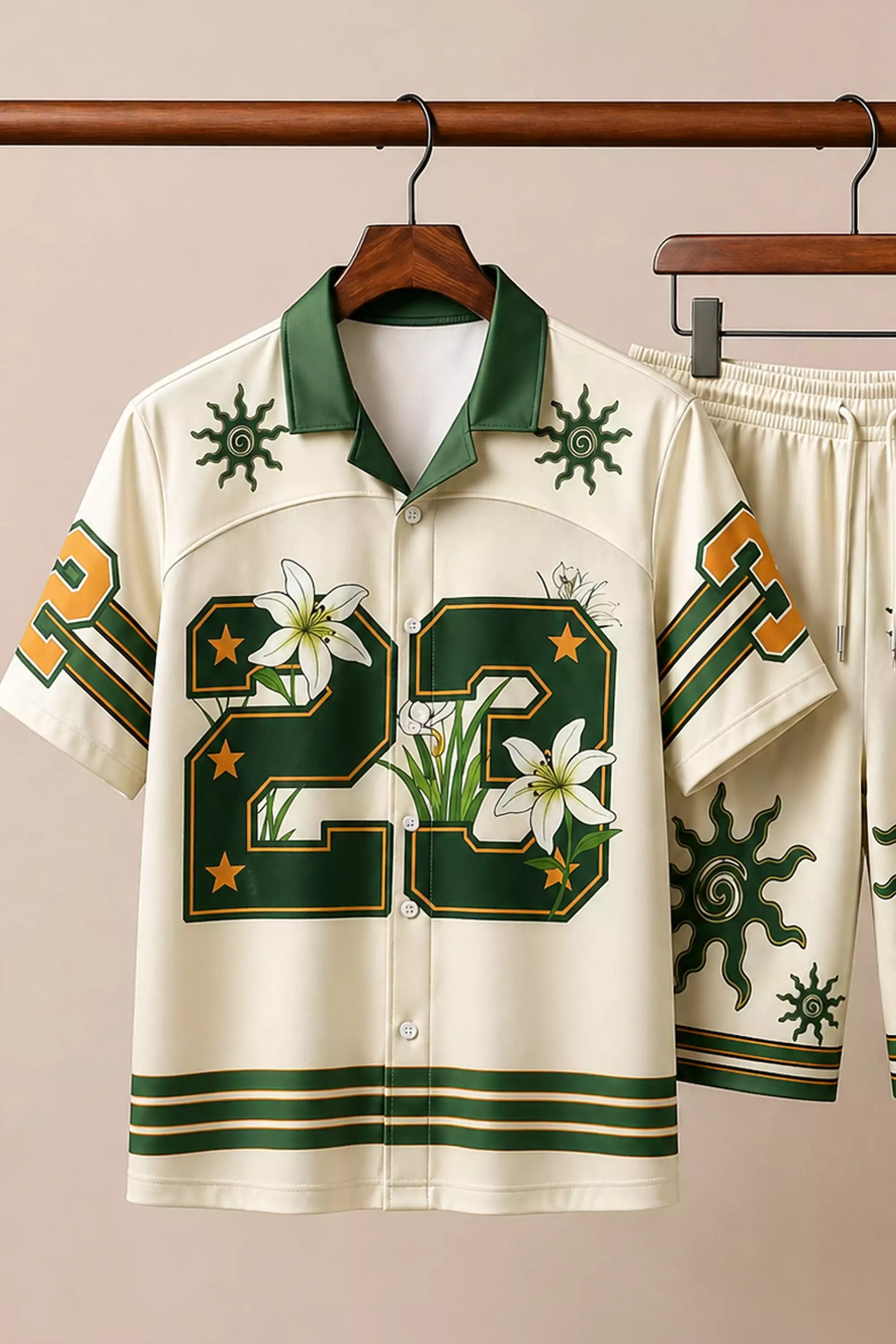Green 23 Half Pants Cords - XPCRDH