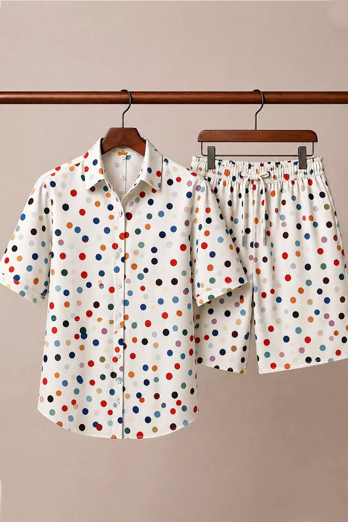 Multi Dotted Half Pants Cords - XPCRDH