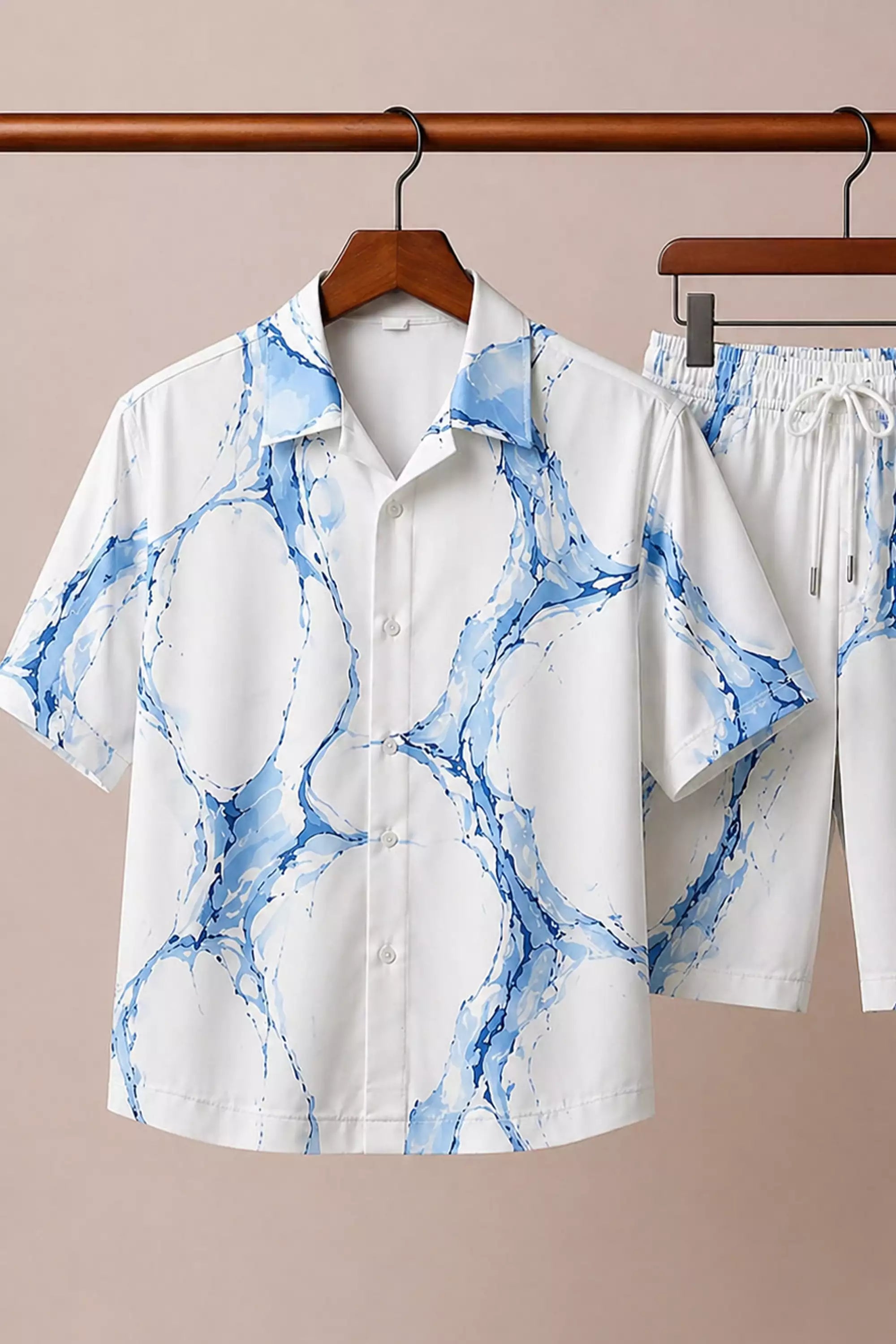 WHT Blue Splash Half Pants Cords - XPCRDH